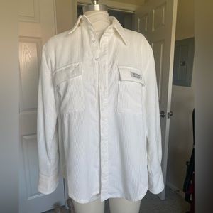 NWOT Corduroy Pocket Pleat Shirt
